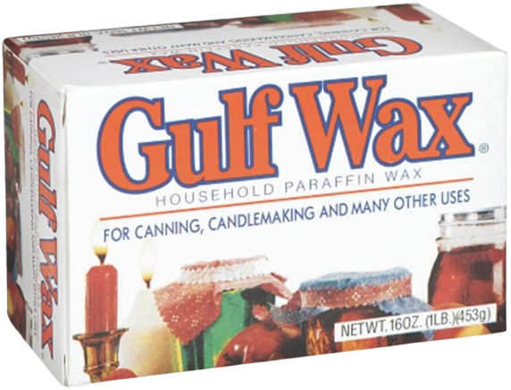 Pure Paraffin Block for Home Canning and Household Tasks - 1 Pound